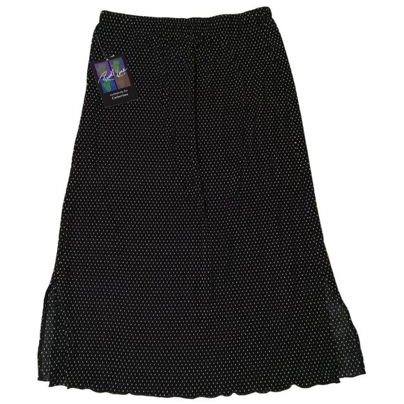New Russell Kemp Skirt OX Women's New York (30 x 33) A-Line Polka Dot Polyester - Picture 1 of 6